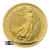 2025 1 oz Great Britain Gold Britannia Woman Shield Trident Fine